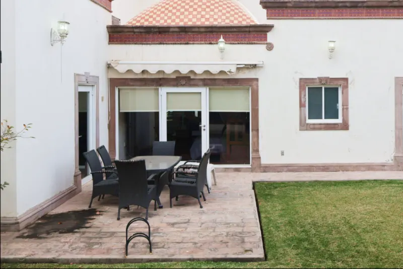 Terraza y convivencia